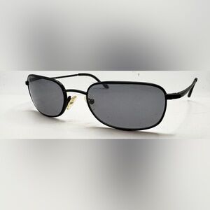 Sun-Sport SS5S Black Oval Metal Sunglasses Frames Only
